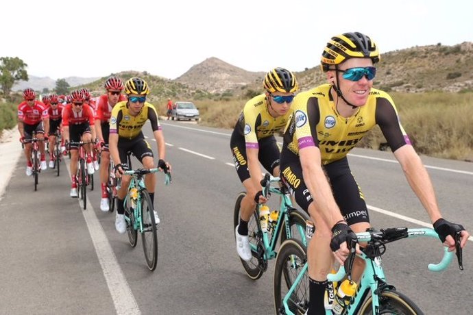 El ciclista del Team Jumbo-Visma Steven Kruijswijk en La Vuelta a España 2019