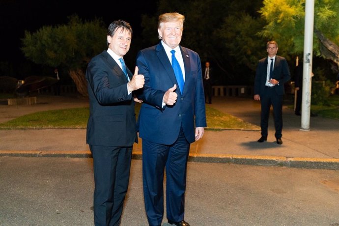 Giuseppe Conte y Donald Trump