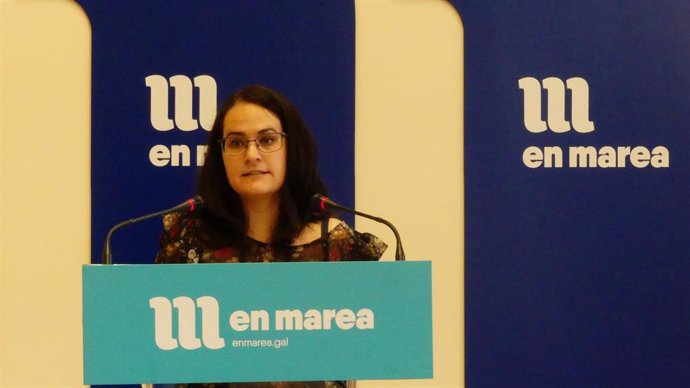 La diputada de En Marea Paula Vázquez Verao