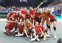 España remonta a Suiza y sigue aspirando a los octavos de final en el Europeo de voleibol