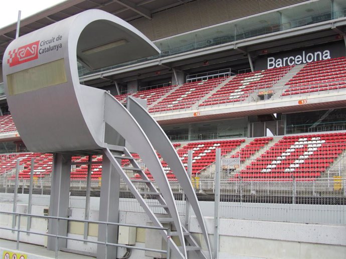 Recta principal del Circuit de Barcelona - Catalunya