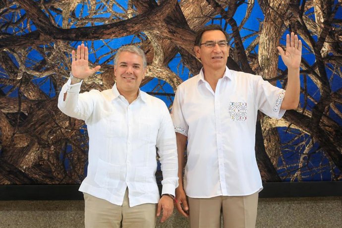 Iván Duque y Martín Vizcarra