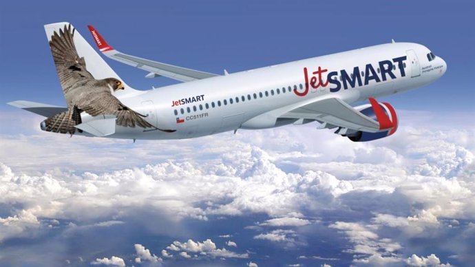 Avión de JetSMART