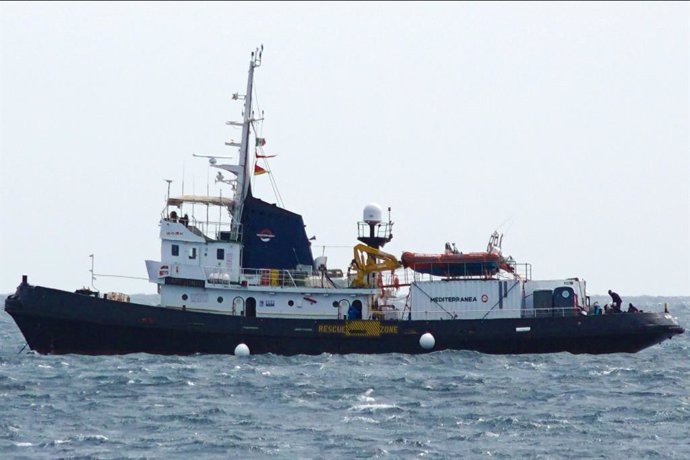  Mare Jonio, barco de rescate de la ONG italiana Mediterranea Saving Humans