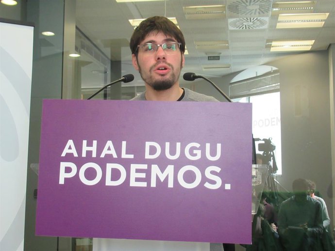 Martínez (Podemos Euskadi) advierte un "cambio" en el Gobierno Vasco que habrá q