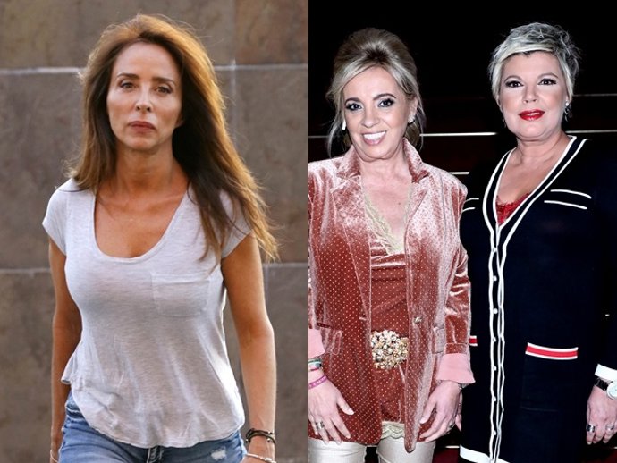 María Patiño, Carmen Borrego y Terelu Campos