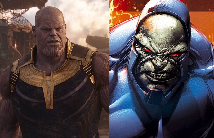 Thanos y Darkseid, dos de los grandes villanos de Marvel y DC Cómics