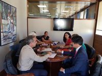 La Subdelegación del Gobierno evalúa los daños de la riada de Las Navas (Ávila) para posibles ayudas