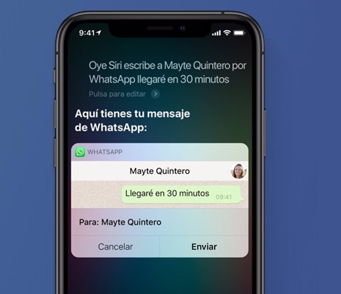 Asistente virtual Siri