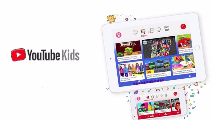 YouTube Kids introduce filtros de contenidos recomendados por grupos edad, con u