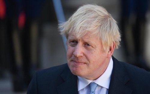 Boris Johnson meets Macron at Elysee palace