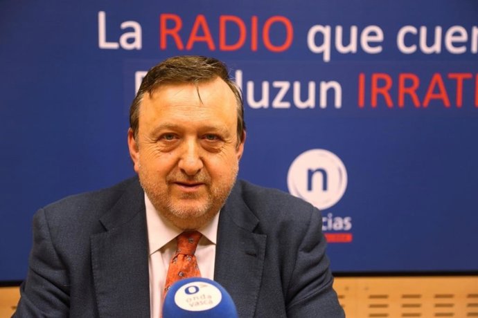 El presidente del ABB del PNV, José Antonio Suso, entrevistado en Onda Vasca