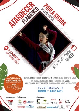 Paula Sierra cierra los atardeceres flamencos de Bahía Sur en la VI edición de 'La Isla Ciudad Flamenca'