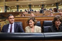 Sánchez, "esperanzado", pide "altura de miras a todos" para no verse abocado a convocar elecciones