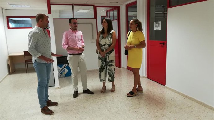 Visita del delegado al Centro de Formación de Montalbán
