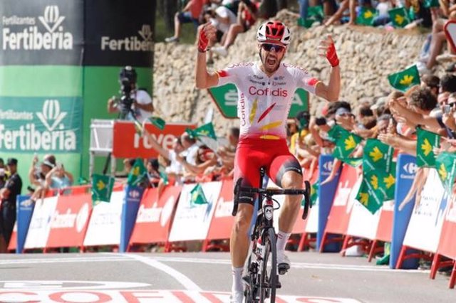 Jesús Herrada gana en La Vuelta