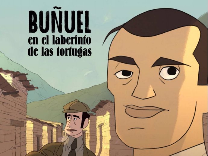 Cartel de Buñuel en el laberinto de las tortugas.