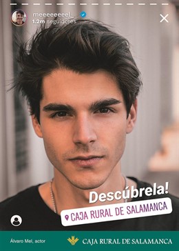 Campaña Con La Imagen Del Actor Álvaro Mel.