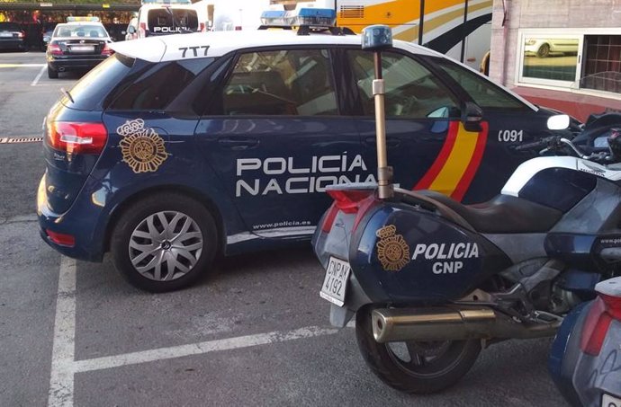 Vehículos de la Policía Nacional
