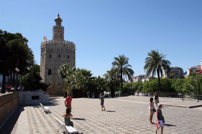 Torre del Oro en Sevilla, en una imagen de archivo