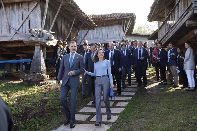 Los Reyes en el Premio al Pueblo Ejemplar 2017.