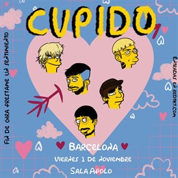Actuació Cupido a Barcelona