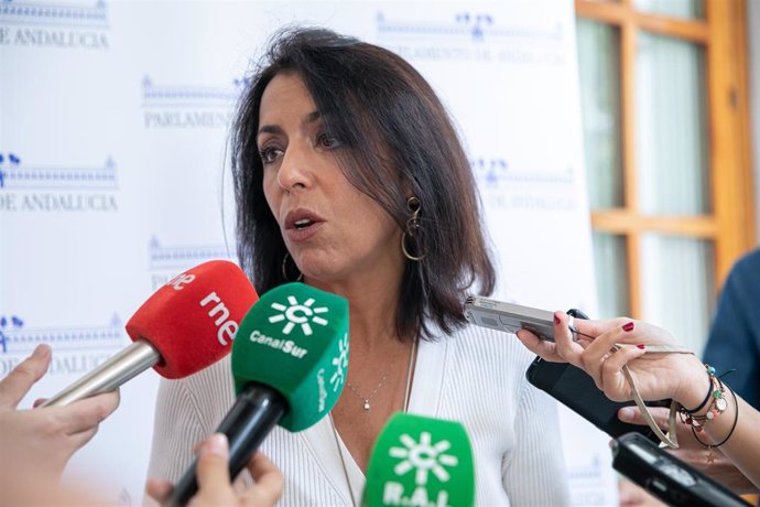 La Presidenta Del Parlamento Andaluz, Marta Bosquet, 