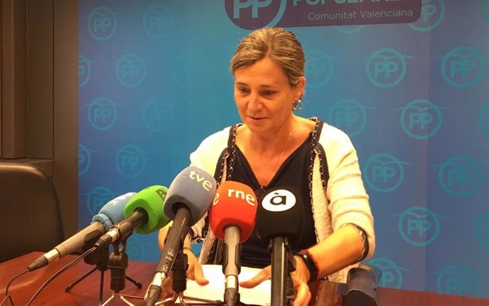 La vicesecretaria general del Partido Popular de la Comunitat Valenciana (PPCV), Elena Bastidas.