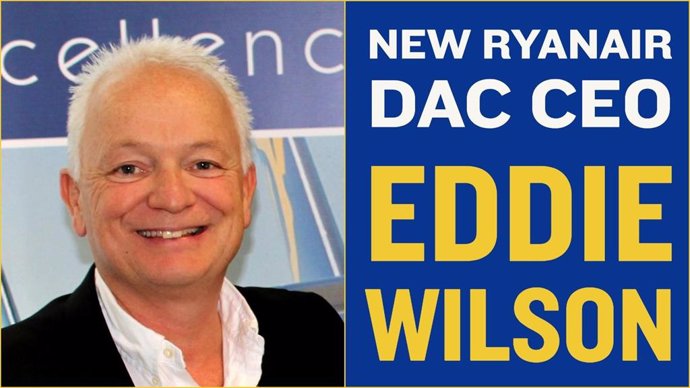 UE.- Eddie Wilson, nuevo consejero delegado de Ryanair en sustitución de O'Leary