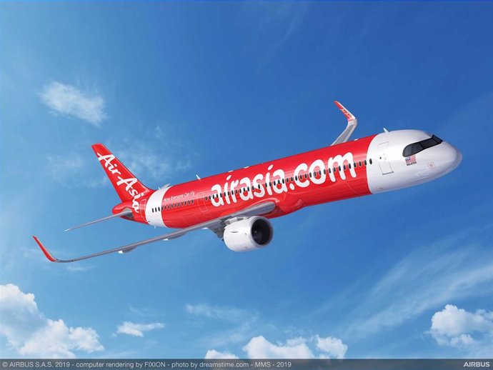 A321XLR de Air Asia