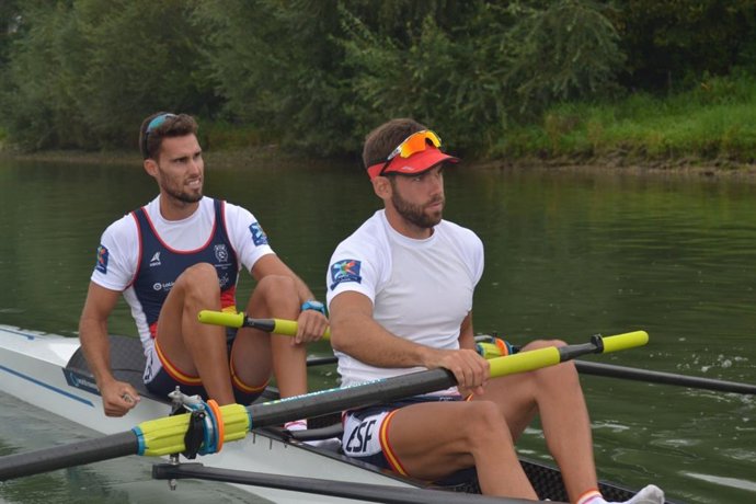 Canalejo y Javier García consiguen la clasificación del dos sin timonel para Tokio 2020