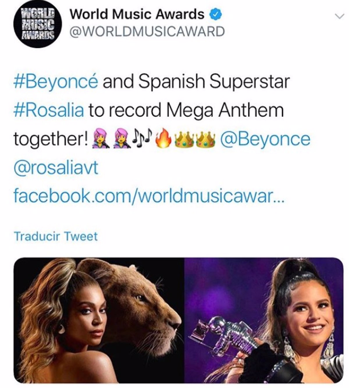 ¿colaboración Entre Rosalía Y Beyoncé 