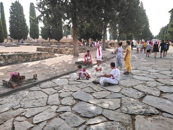 Primer día de la Romanidad de Itálica en 2018
