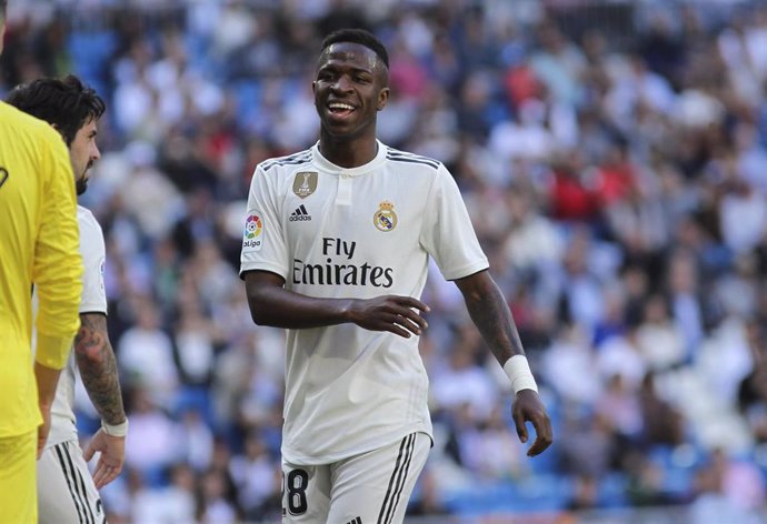 Vinicius Jr en el Real Madrid - Villarreal de la temporada pasada