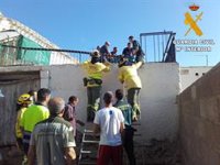 Auxilian a una anciana de Vélez Blanco (Almería) tras incendiarse su vivienda