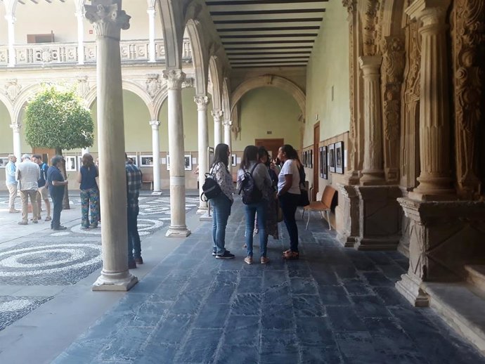 Alumnos en la Sede Antonio Machado de la UNIA.