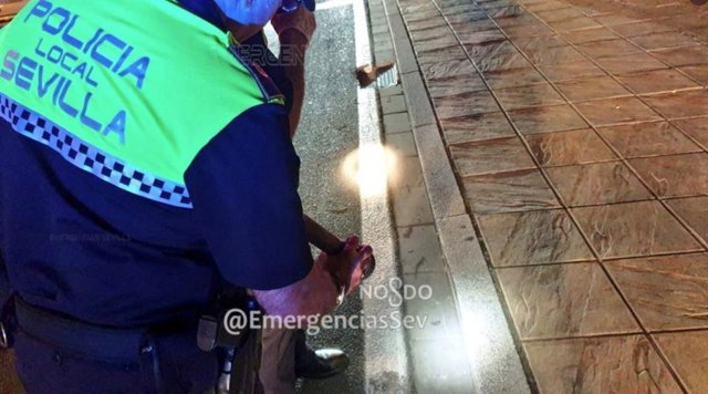 Un agente de la Policía Local de Sevilla