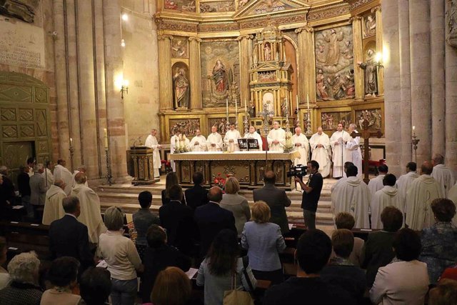 Misa en la Catedral de Sigüenza para celebrar el fin del Año Jubilar