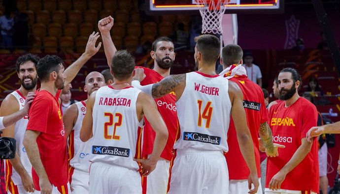 Marc Gasol con la selección española de baloncesto en el Mundial de baloncesto de China