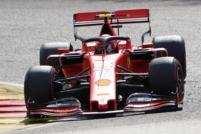 01 September 2019, Belgium, Spa: Ferrari's Monegasque driver Charles Leclerc in action at the Spa-Francorchamps Formula One Grand Prix of Belgium race, in Spa-Francorchamps. Photo: Benoit Doppagne/BELGA/dpa