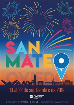 Cartel de las fiestas de San Mateo 2019