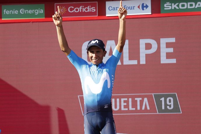 Nairo Quintana, del Movistar Team.