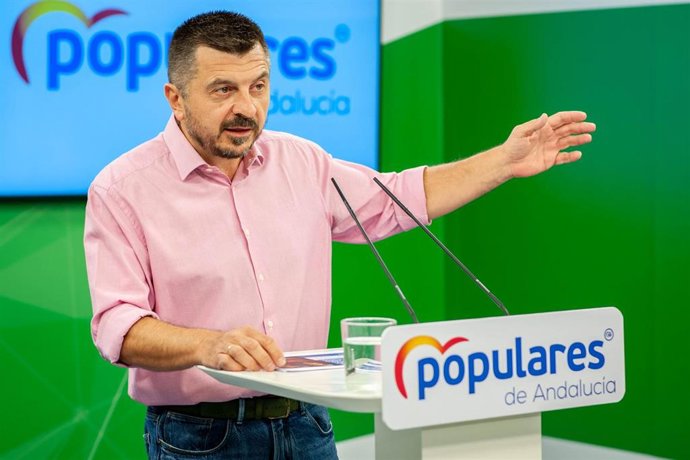 El vicesecretario general del PP-A, Toni Martín