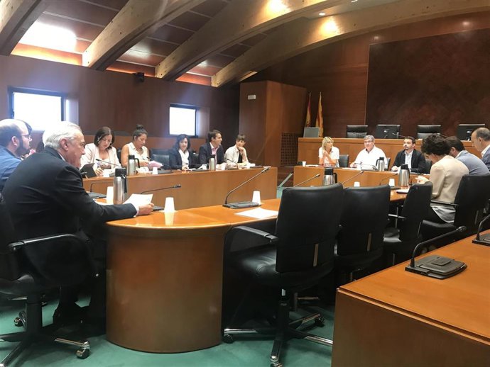 Reunión del grupo parlamentario socialista.