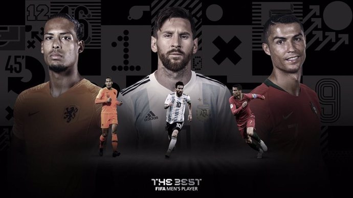 Fútbol.- Messi, Cristiano Ronaldo y Van Dijk repiten como candidatos al premio T