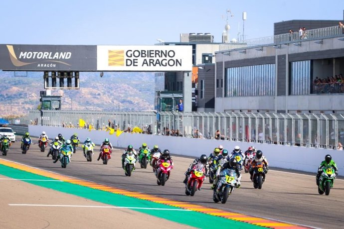 Carrera en MotorLand Aragón