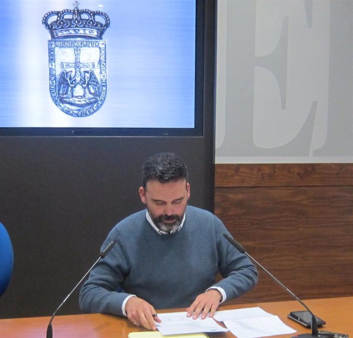     El concejal del PSOE de Oviedo, Ricardo Fernández.