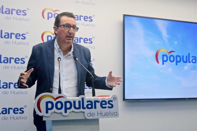 El presidente del PP de Huelva, Manuel Andrés González.