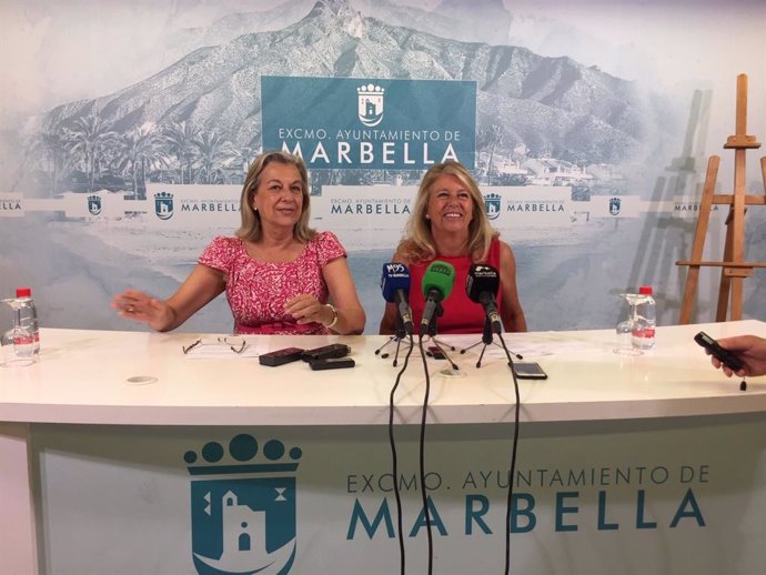 La alcaldesa de Marbella y la edil de Urbanismo