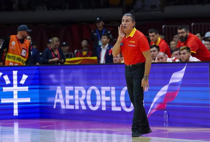 El seleccionador español de baloncesto, Sergio Scariolo